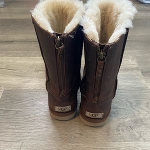 Distressed Leather Uggs!